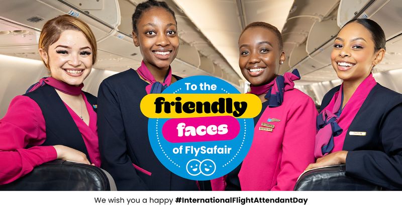 Flysafair Flight Attendant X8